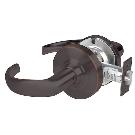 Schlage Grade 1 Passage Latch, Sparta Lever, Non-Keyed, Aged Bronze Finish, Non-Handed ND10S SPA 643E